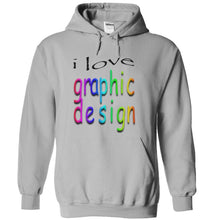 Load image into Gallery viewer, I Love Graphic Design - T Shirt - sportgrey_393e423c-d17f-421c-a707-691c809c2528