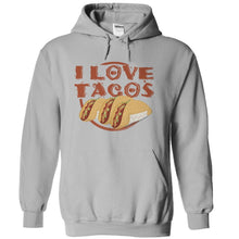 Load image into Gallery viewer, I Love Tacos - T Shirt - sportgrey_492c779d-564a-49b5-aacd-3781d9105863