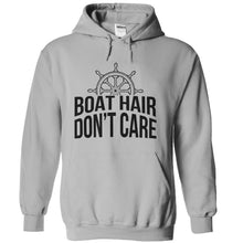 Load image into Gallery viewer, Boat Hair Don't Care - T Shirt - sportgrey_56a85f26-a4ab-49ad-83fc-b8890df048d3