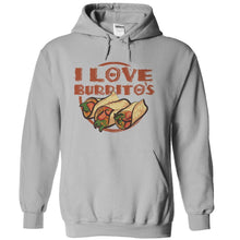 Load image into Gallery viewer, I Love Burritos - T Shirt - sportgrey_58a29f53-e9b3-4e40-b642-ac39b271f8f1