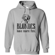 Load image into Gallery viewer, Blondes Have More Fun - Golden Retriever - T Shirt - sportgrey_58acaa1d-9e5c-4ba4-af49-f70ba4c442a6