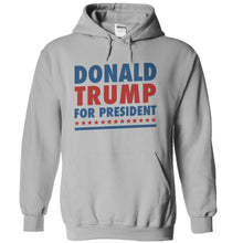 Load image into Gallery viewer, Donald Trump For President - T Shirt - sportgrey_6152a975-0200-460d-a44c-293f12a317b0