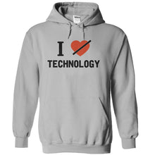 Load image into Gallery viewer, I Don't Love Technology - T Shirt - sportgrey_63d860f3-ae9a-4ae7-9798-5e0e032f490f