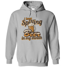 Load image into Gallery viewer, I Keep Spilling Beer in My Mouth - T Shirt - sportgrey_6986274c-bd22-42a5-81c9-78c9f4e19f2d
