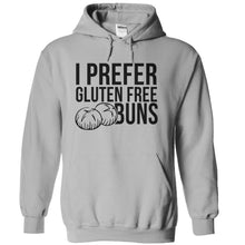 Load image into Gallery viewer, I Prefer Gluten Free Buns - T Shirt - sportgrey_728f46cc-f125-4f78-a212-4c920ca9f211