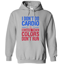 Load image into Gallery viewer, I Don't Do Cardio Because These Colors Don't Run - T Shirt - sportgrey_7b368d27-1494-4390-b1af-1ce1e313b3ec