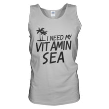 Load image into Gallery viewer, I Need My Vitamin Sea - T Shirt - sportgrey_846e9dc8-ed5e-41a8-86f6-4184d3395d4f