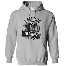 Load image into Gallery viewer, I Get Paid to Shoot People - T Shirt - sportgrey_d0ab5bd0-bbfb-4623-a726-61af8f0b6d09