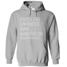 Load image into Gallery viewer, Hamilton, Lafayette, Burr, Washington #SquadGoals - T Shirt - sportgrey_d51720e3-7e5d-46ff-8109-3dd5591cf0dd