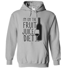 Load image into Gallery viewer, I'm On The Fruit Juice Diet - T Shirt - sportgrey_dd4f97e4-8003-4453-9090-1ba7f300c8f8