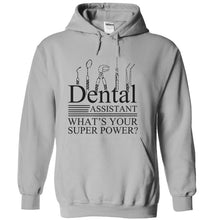 Load image into Gallery viewer, Dental Assistant, What's Your Super Power? - T Shirt - sportgrey_e86ebb39-0781-4e4a-884d-aa44e05ab615