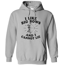 Load image into Gallery viewer, I Like Big Bows and I Cannot Lie - Hunting - T Shirt - sportgrey_ee348d65-9ccc-404a-8528-fa99294d1b4f