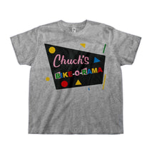 Load image into Gallery viewer, Chuck's Bike-O-Rama - Kids - toddler_heathergrey_de0be741-8ea9-432b-9af8-70463b03c7f2