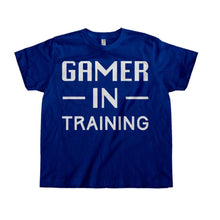 Load image into Gallery viewer, Gamer In Training - Kids - toddler_navy_46edbafe-b4b8-4c2b-af1f-3cc82fcc1d55