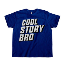 Load image into Gallery viewer, Cool Story Bro - Kids - toddler_navy_4d2e15a7-d5aa-4f6a-89ac-b28025863335