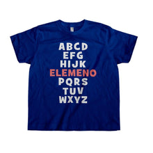 Load image into Gallery viewer, Elemeno Alphabet - Kids - toddler_navy_d67a565e-a7cd-4719-a6a3-c21ed3ca5e50