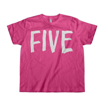 Load image into Gallery viewer, Five Years Old - Kids - toddler_pink_822d41e4-300b-4896-9d40-ba0ee9d03641