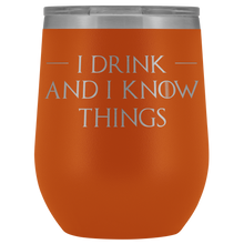 Load image into Gallery viewer, Funny Wine Tumbler For Mom Gift For Wine Drinkers Black Tumbler Wine Cooler Mothers Day Tumbler For Her TV Show Fan Gift For Mommy - TUB-05 - w5s95wjy50gqnwrko105rm42