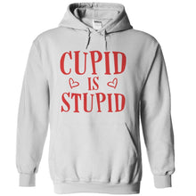 Load image into Gallery viewer, Cupid Is Stupid - T Shirt - white_119e9a78-8ae9-4ca6-aecc-37224a9c3089
