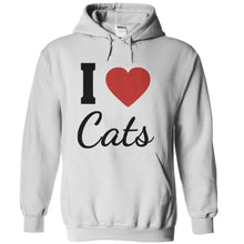 Load image into Gallery viewer, I Love Cats - T Shirt - white_2271aab9-17bd-4fd2-8e4d-c73539d5d031