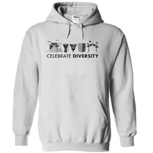 Load image into Gallery viewer, Celebrate Diversity - Drums - T Shirt - white_e81300c6-5774-49ac-8b1b-d61463ce3fb7