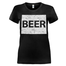 Load image into Gallery viewer, Colorado Beer - T Shirt - women_black_ac580666-cc28-425f-9e1e-428520b94151