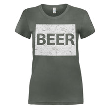 Load image into Gallery viewer, Colorado Beer - T Shirt - women_charcoal_291986cf-e638-4ab6-9af1-bde091544c10