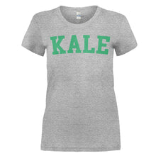 Load image into Gallery viewer, Kale - T Shirt - women_heathergrey_e0a18ec0-9285-4ad6-b731-9678ac51a646