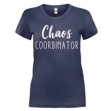 Load image into Gallery viewer, Chaos Coordinator - T Shirt - women_navy_03c8b27e-a7e5-4628-a1eb-aa4ff6f602ee