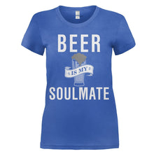 Load image into Gallery viewer, Beer Is My Soulmate - T Shirt - women_royal_2247ef91-cf84-4875-a917-3a88c419d03f