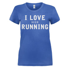 Load image into Gallery viewer, I Love Beer Running - T Shirt - women_royal_8ce53e82-5940-460e-b733-a6553ea1ecbc