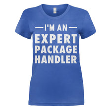 Load image into Gallery viewer, I'm An Expert Package Handler - T Shirt - women_royalblue