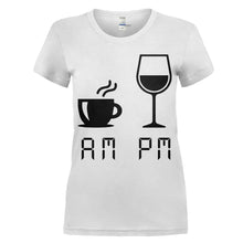 Load image into Gallery viewer, AM &amp; PM - T Shirt - women_white_28e11a61-3300-488c-8b52-d0d06be0c221