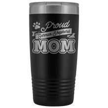 Load image into Gallery viewer, Dog Mom Tumbler Travel Coffee Mug German Shepherd Mom Coffee Tumbler Travel Mug To Go Dog Lover Gift For Dog Mothers Coffee Drinker - TUB-19 - wqb669g3oshh181xe4nhlc2l