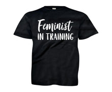 Load image into Gallery viewer, Feminist In Training - Kids - youth_black_5e3207ec-b6d4-456d-b748-09e28d33e31b