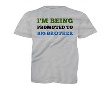 Load image into Gallery viewer, I'm Being Promoted To Big Brother - Kids - youth_heathergrey_add1b83a-07f4-4698-b41b-bb7f8f90d20d