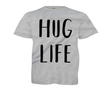 Load image into Gallery viewer, Hug Life - Kids - youth_heathergrey_e950a1c3-1942-4d6f-a9a9-a45a824283ac