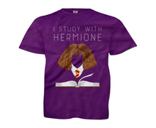 Load image into Gallery viewer, I Study With Hermione - Kids - youth_purple_2450319f-1f53-4896-8981-5d52dffac999